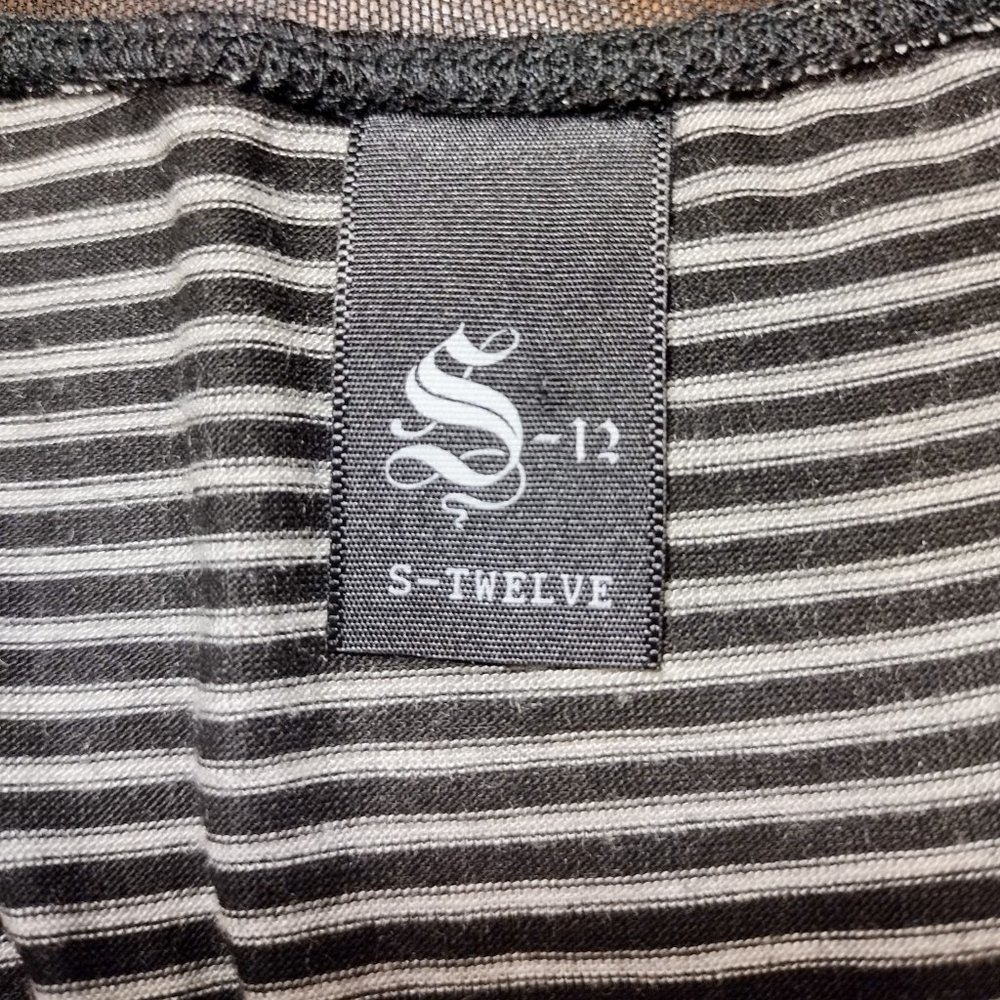 S-12 Designer Mid Sleeve Top/Skirt. Medium